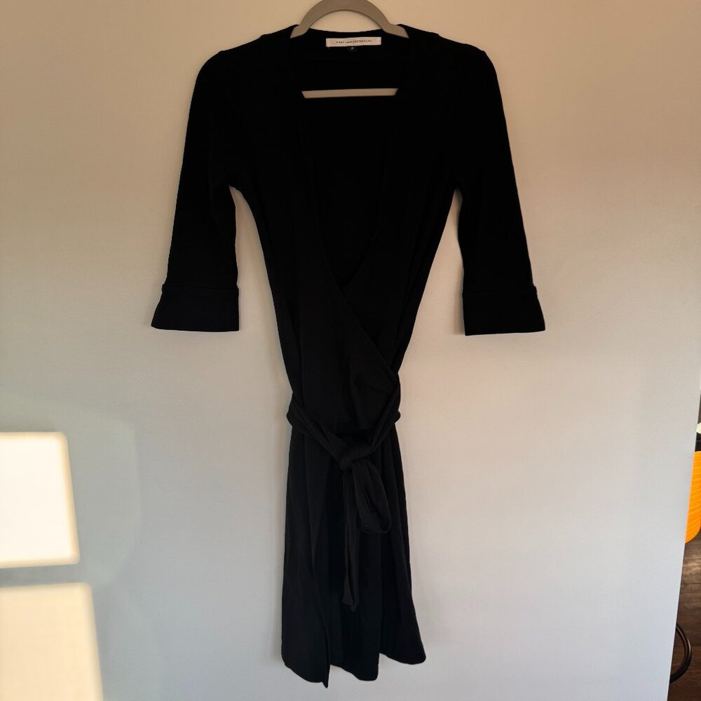 Diane Von Furstenberg Julian Dress Black Size 2